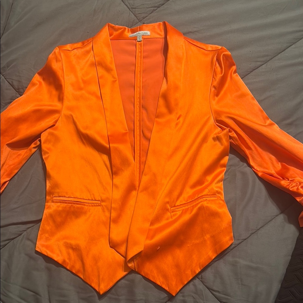 Women's Orange blazer